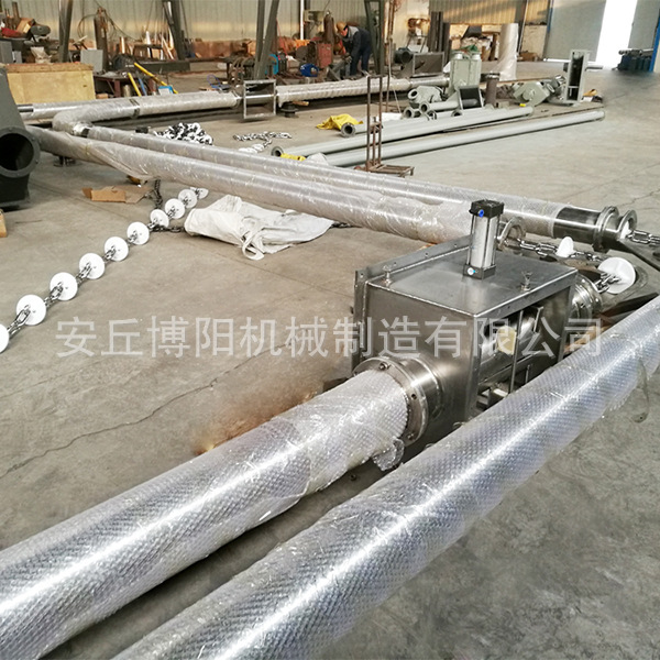 氧化鋁管鏈?zhǔn)捷斔蜋C(jī)密閉輸送無(wú)揚(yáng)塵？