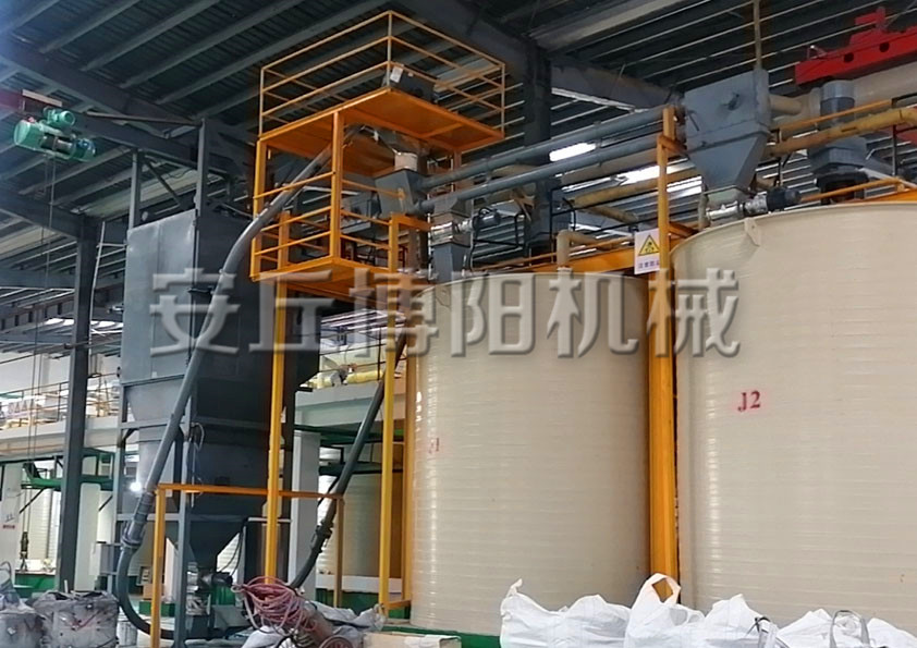 安丘博陽(yáng)工業(yè)鹽噸袋拆包機(jī)的特點(diǎn)是什么？