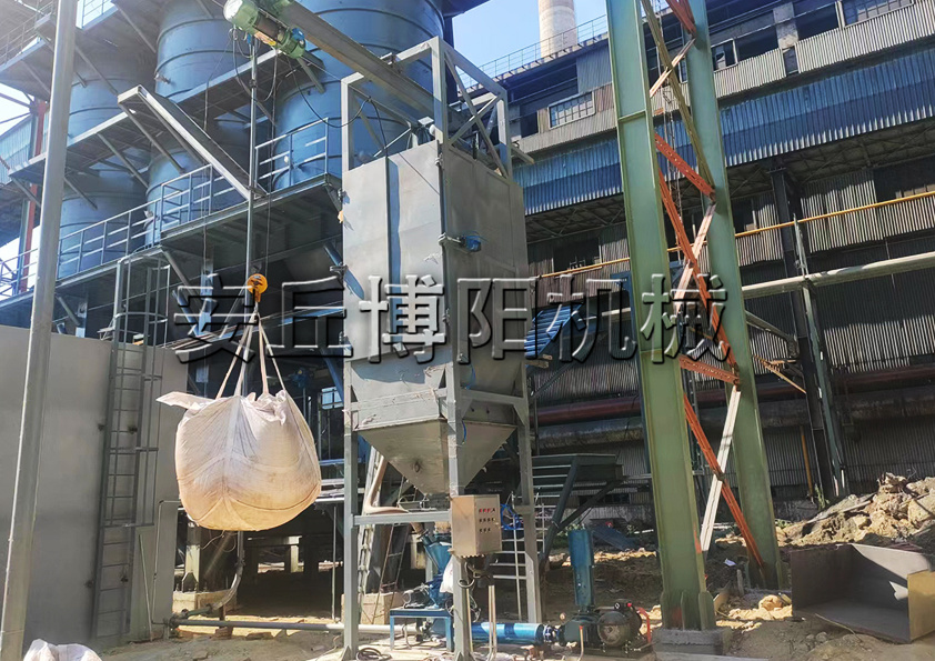 硫酸銨噸袋拆包機為啥被廣泛應用于袋裝粉粒物料？