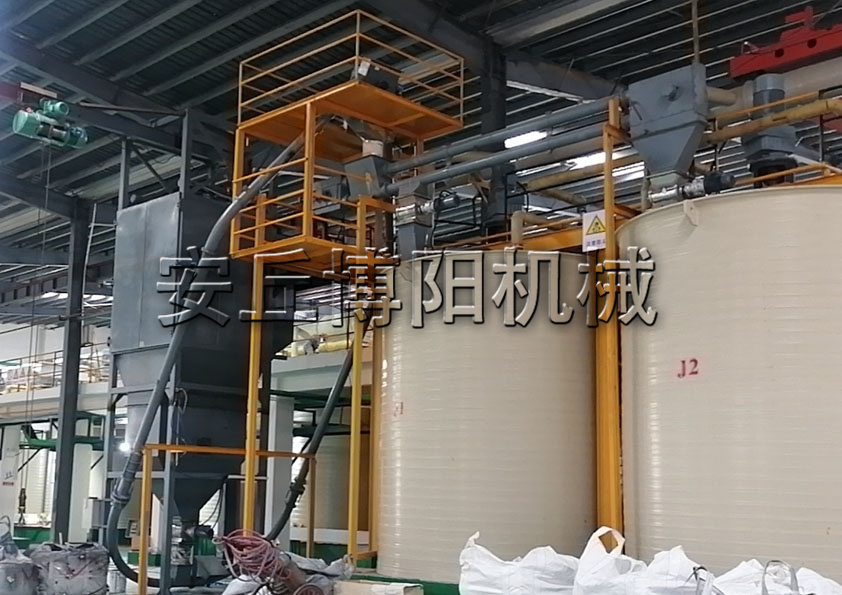 粉煤灰噸袋拆包機的工作原理和特點是什么呢？