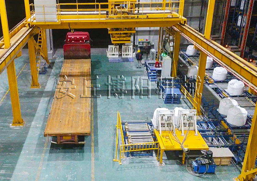 氯酸鈉全自動(dòng)噸袋裝車機(jī)主要機(jī)構(gòu)和工作流程是什么？